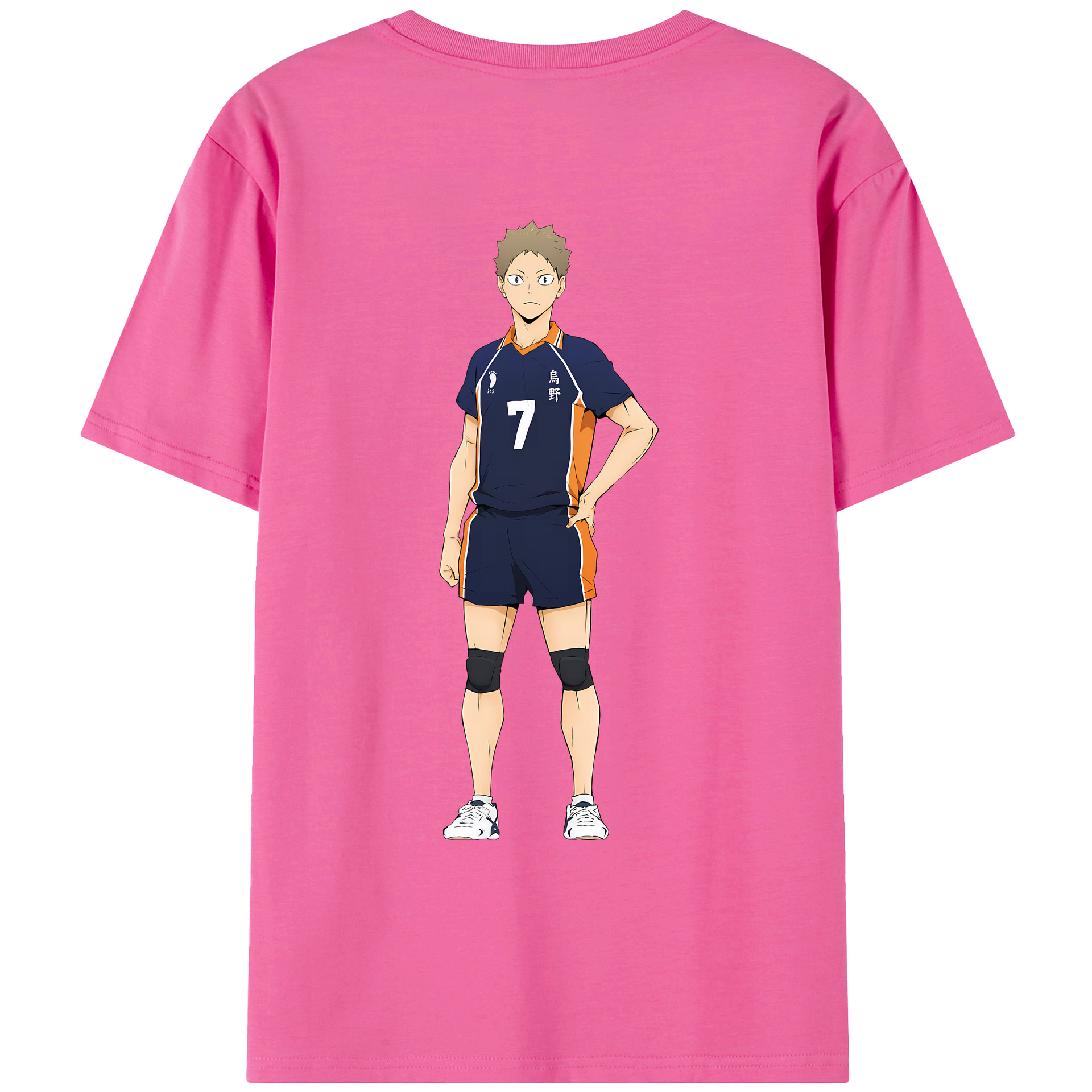 （画像用） ハイキュー!! Haikyu!! レディース半袖Tシャツ(バックプリント)